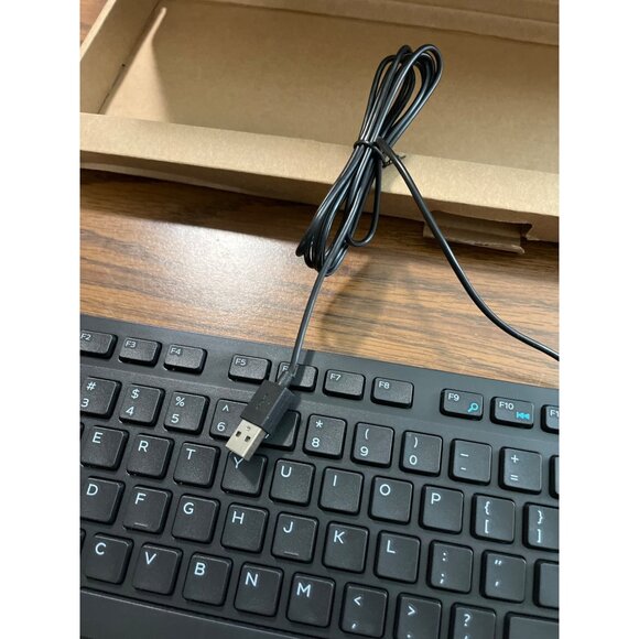 Dell Model # KB216t USB black keyboard - Picture 3 of 5